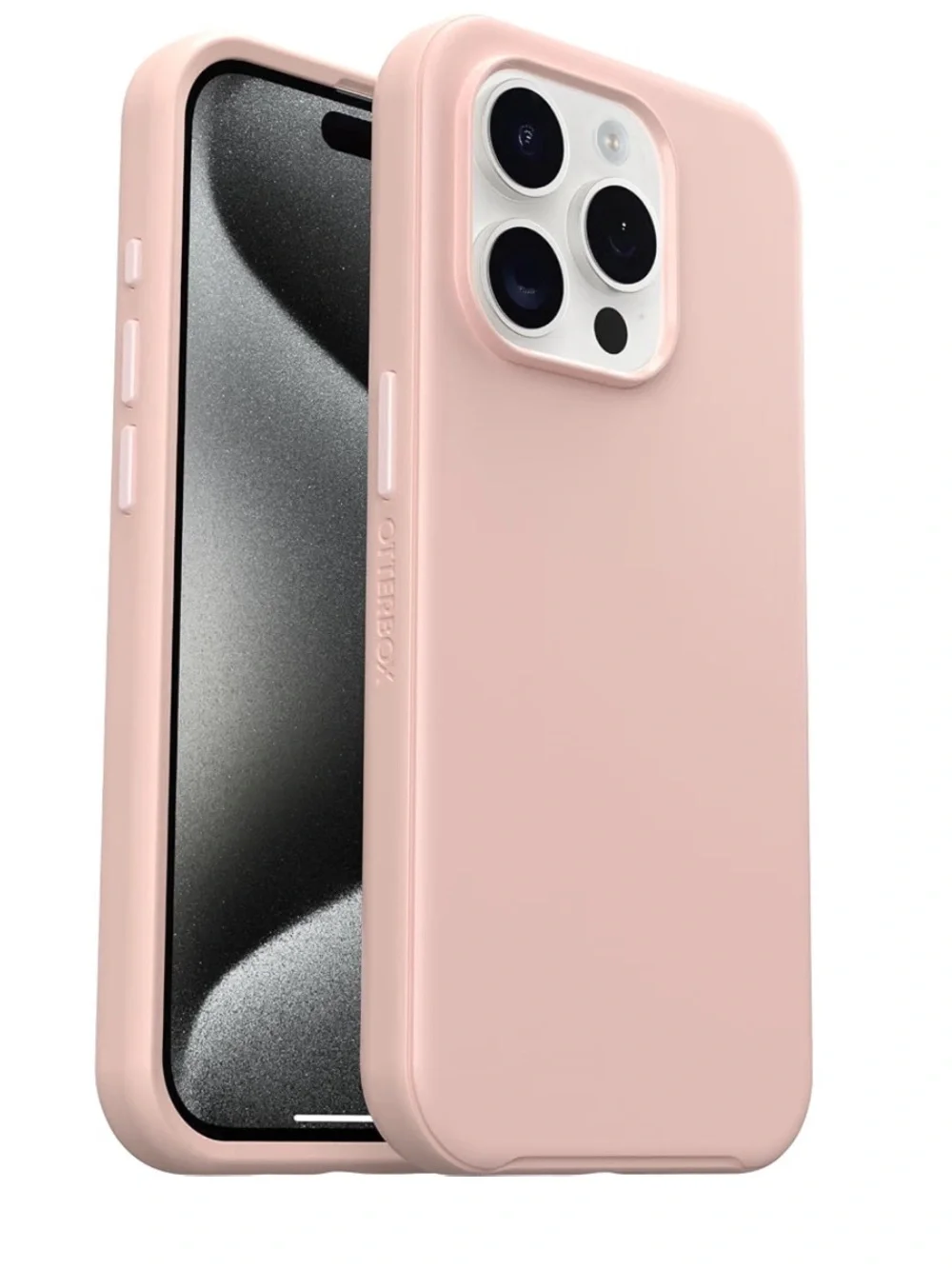 OtterBox Symmetry Series MagSafe iPhone 15 Pro Max Case — Pale Pink